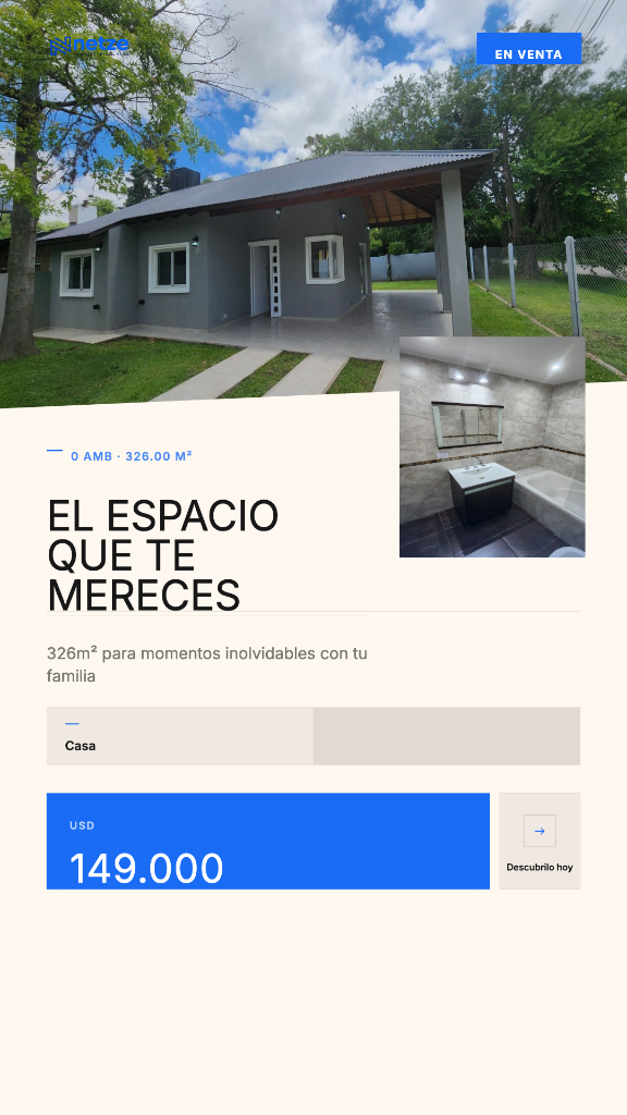 Placa Netze — El espacio que te mereces